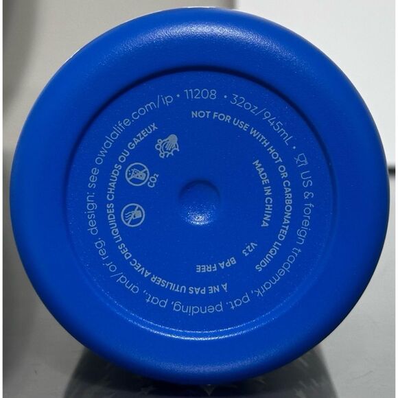 OWALA FreeSip 32oz Stainless Steel Water Bottle, STAR SPANGLED - Picture 5 of 5